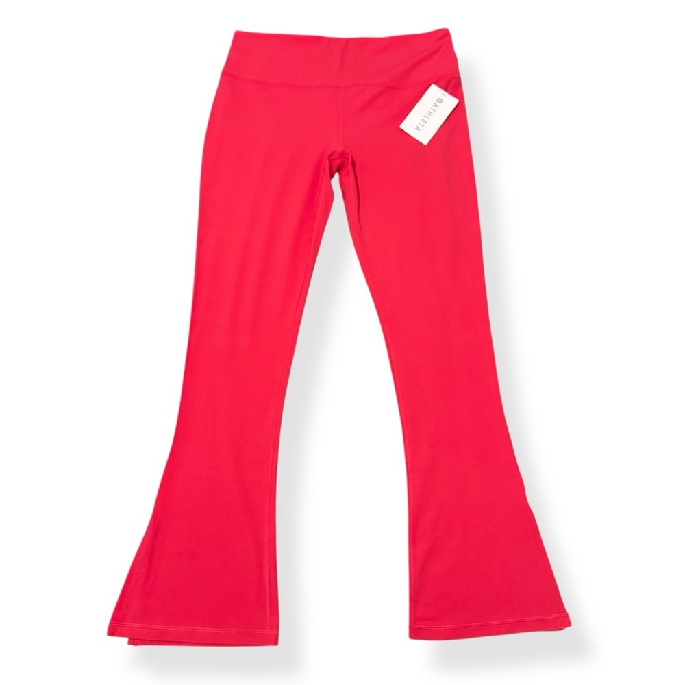 Athleta Elation Ultra High Rise Split Slim Flare Pant Womens Size XL New
